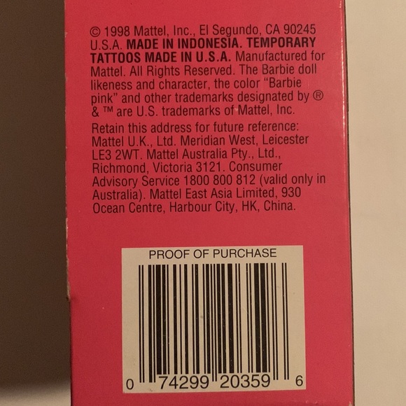 1998 Mattel Butterfly Art Barbie - Picture 5 of 7